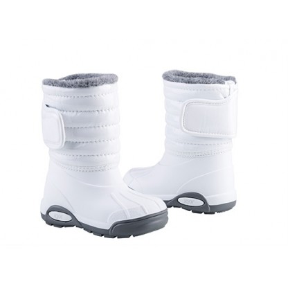 Утеплені чоботи Igor Shoes гляцеві білі