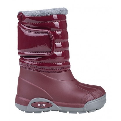 Сапоги Igor Shoes глянцевые бордо