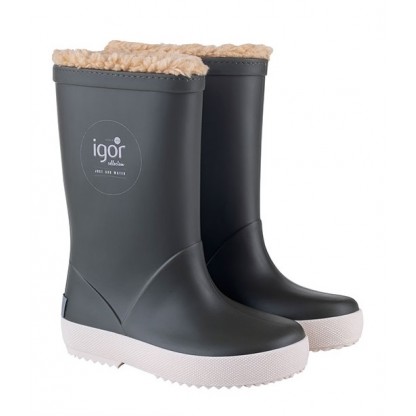 Гумові чоботи Igor Shoes сірі