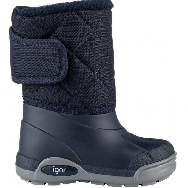 Утеплені дитячі чоботи Igor Shoes Topo Ski Nilon Marino