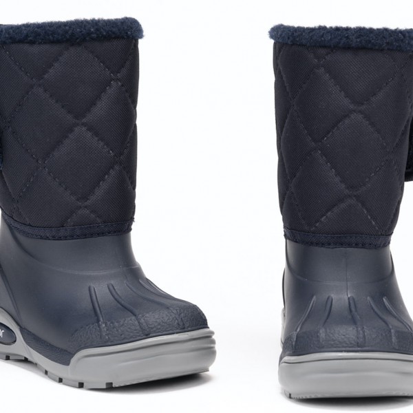 Утеплені дитячі чоботи Igor Shoes Topo Ski Nilon Marino