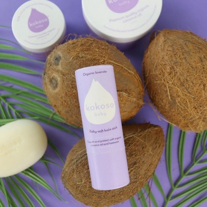 Дитячий захисний бальзам Kokoso Baby, 13 г