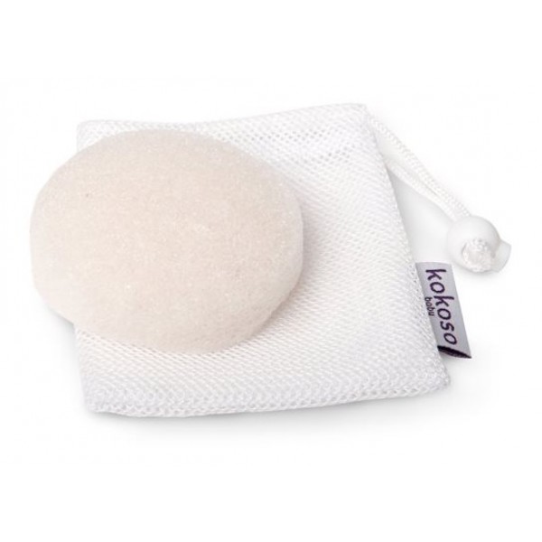 Натуральная детская губка для купания из конжака Kokoso Baby