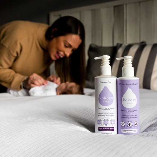 Дитячий зволожуючий лосьйон Kokoso Baby без запаху
