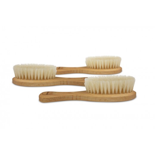 Дерев'яна щітка для волосся із натуральної щетини