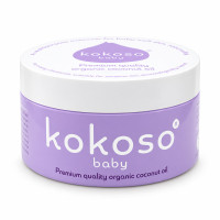Органічна дитяча кокосова олія Kokoso Baby, 168 г