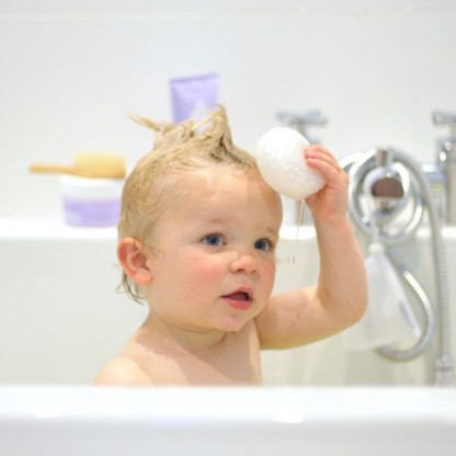 Натуральна дитяча губка для купання із коняка Kokoso Baby