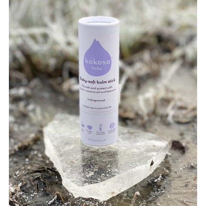 Дитячий захисний бальзам Kokoso Baby без запаху, 13 г