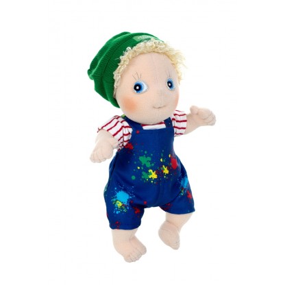 Мягкая кукла ручной работы Rubens Barn Cutie Activity Adam 32 см
