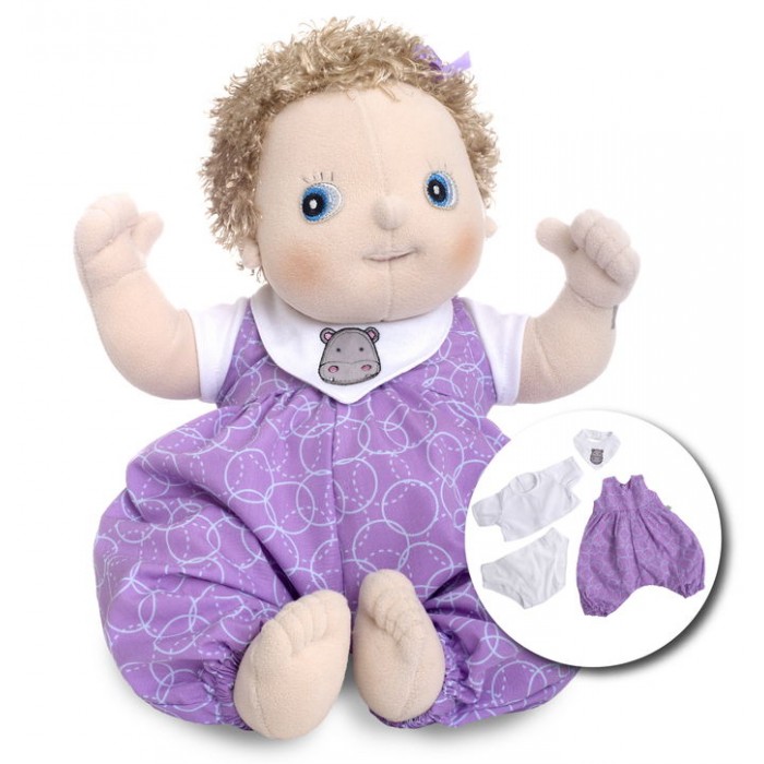 М'яка лялька ручної роботи Rubens Barn Emma 45 см