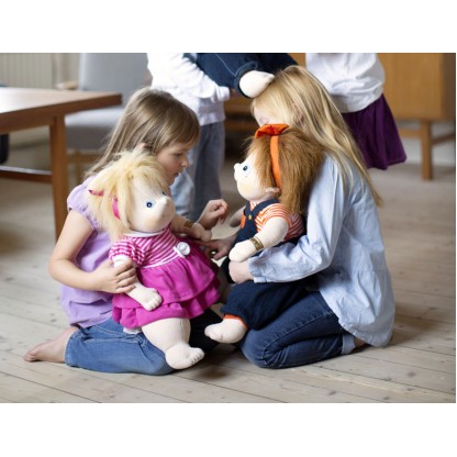 М'яка лялька ручної роботи Rubens Barn Ida 50 см