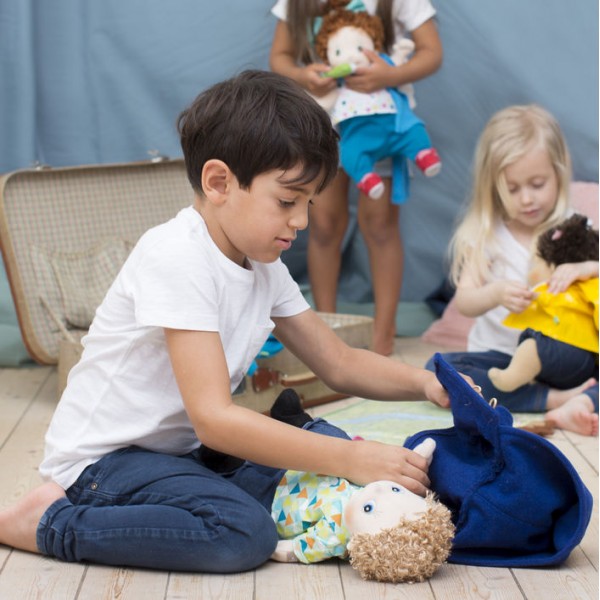 Мягкая кукла ручной работы Rubens Barn Oliver 36 см