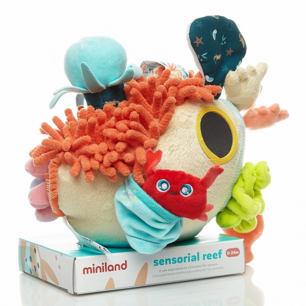 Развивающая сенсорная игрушка Miniland Sensorial Reef