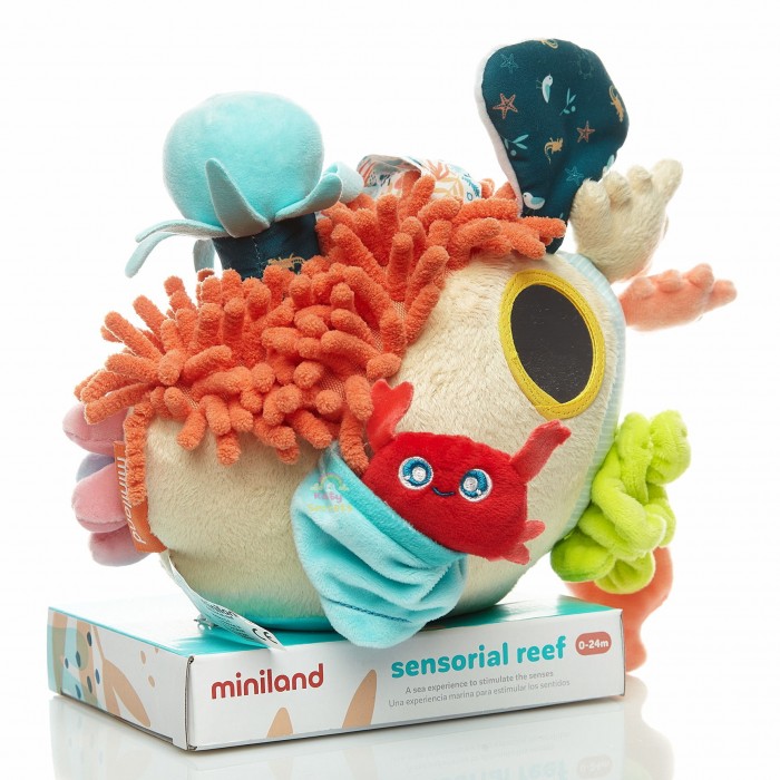 Развивающая сенсорная игрушка Miniland Sensorial Reef