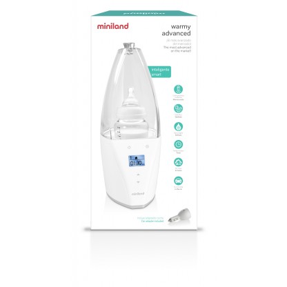 Підігрівач - cтерилізатор для пляшечок Miniland  Warmy Advanced
