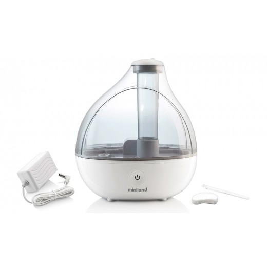 Зволожувач із функцією ароматизації на 15 кв.м. Miniland Humidrop