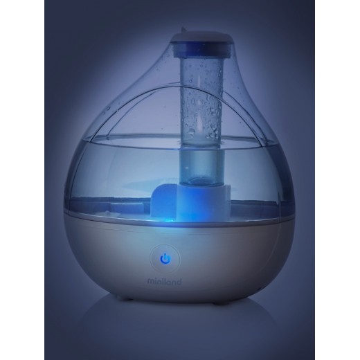 Зволожувач із функцією ароматизації на 15 кв.м. Miniland Humidrop