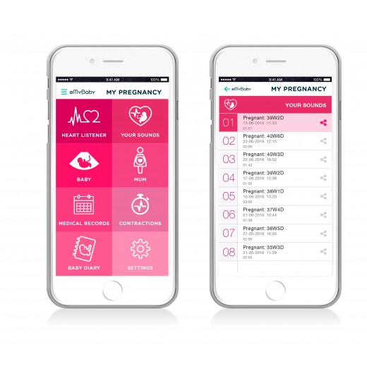 Портативний фетальний доплер для вагітних Sweetbeat