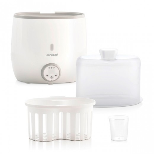 Підігрівач-стерилізатор на 2 пляшечки Miniland Warmy Twin