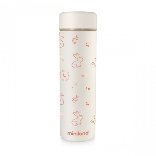 Термос Miniland natur thermos bunny 450 мл (кролик) Термос Miniland natur thermos bunny 450 мл (кролик)