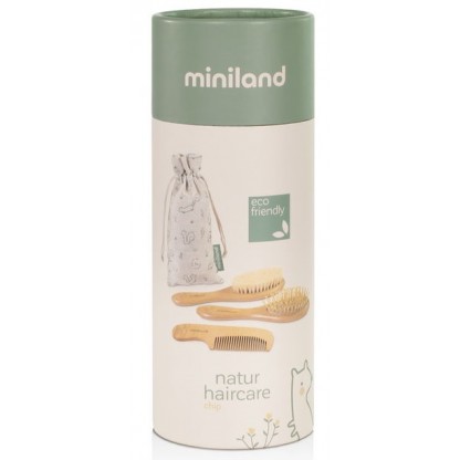 Набор деревянных расчесок Miniland Natur Haircare Chip