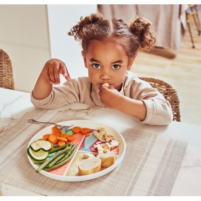 Дитяча тарілка здорового харчування Miniland Nutrihealthy