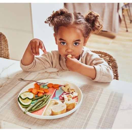 Детская тарелка здорового питания Miniland Nutrihealthy