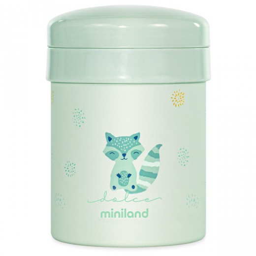 Термос пищевой с двумя контейнерами Miniland Thermetic Mint 700 мл