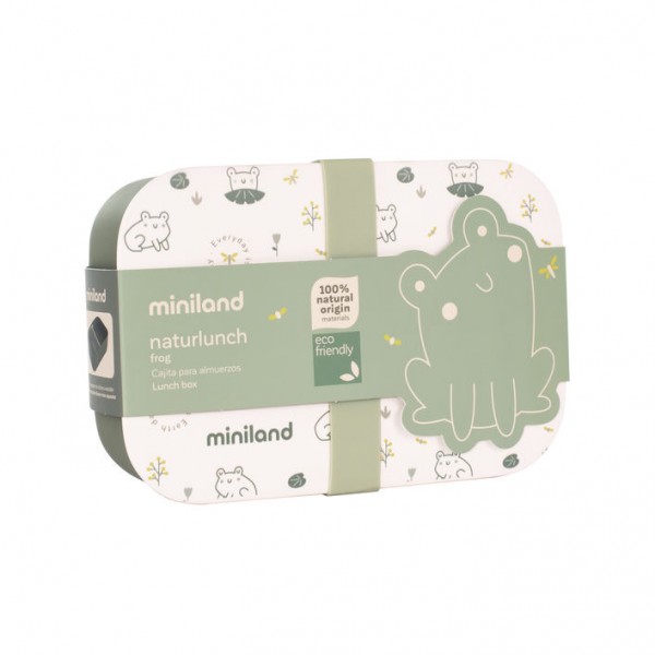 Ланч-бокс Miniland Naturlunch Frog