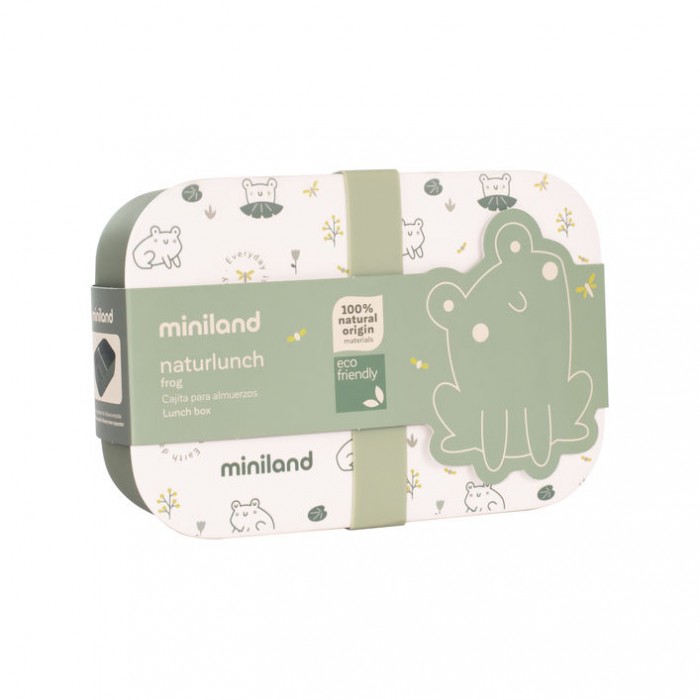 Ланч-бокс Miniland Naturlunch Frog