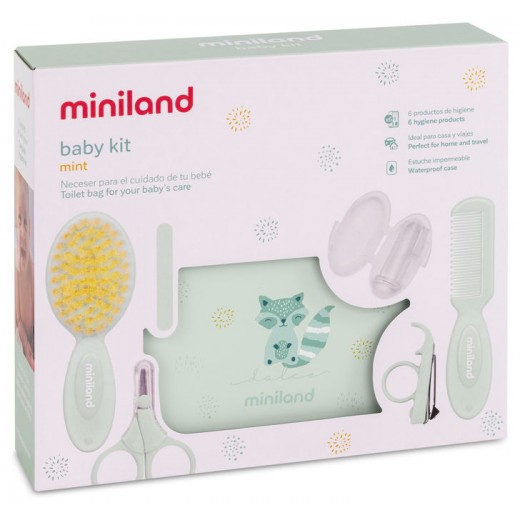 Набір для догляду за дитиною Miniland Baby Kit Mint