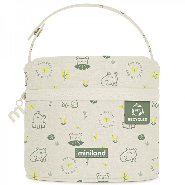 Термосумка с контейнерами (стекло) 2x210 мл Pack-2-go EcoSquare Frog