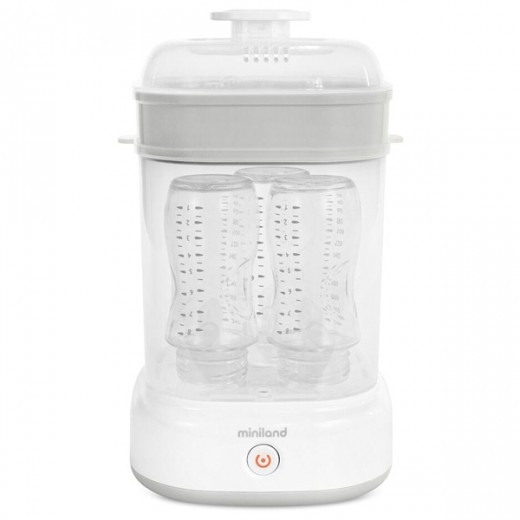 Стерилізатор на 5 пляшечок Miniland Mini Steamy