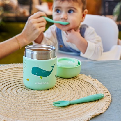 Термос харчовий Miniland Ocean Whaley 280 мл