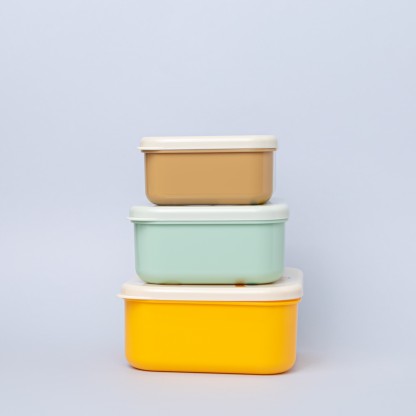  Набір з 3 контейнерів для їжі Jungle 250 мл, 350 мл та 540 мл