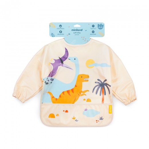  Нагрудник з довгим рукавом Minilad Baby Jurassic