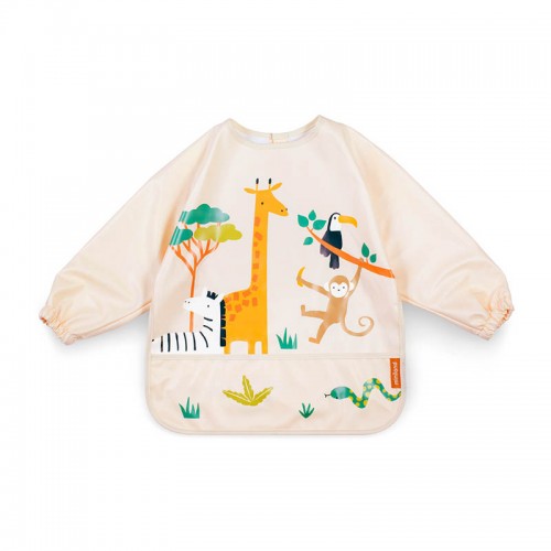  Нагрудник з довгим рукавом Minilad Baby Jungle
