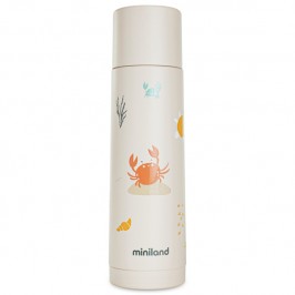 Термос питний Miniland Ocean Crab 500 мл бежевий