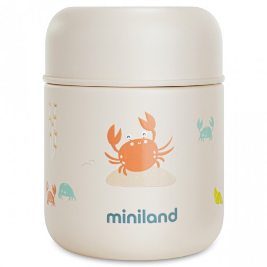 Термос пищевой Miniland Ocean Crabsy 280 мл Термос пищевой Miniland Ocean Crabsy 280 мл