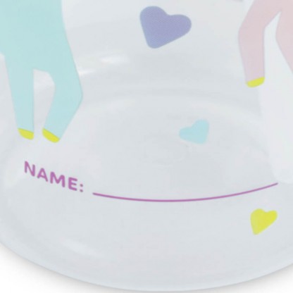 Поильник-непроливайка с трубочкой 450 мл Miniland Fantasy