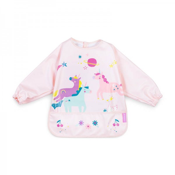 Нагрудник с длинным рукавом Miniland Baby Fantasy