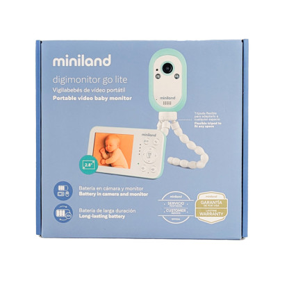 Портативна акумуляторна відеоняня Miniland Digimonitor Go Lite