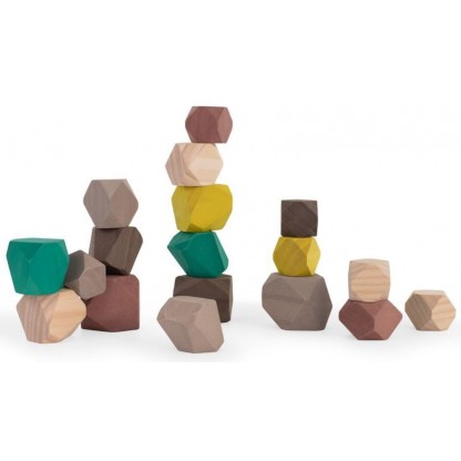 Гра-балансир Miniland Дерев'яні камінці