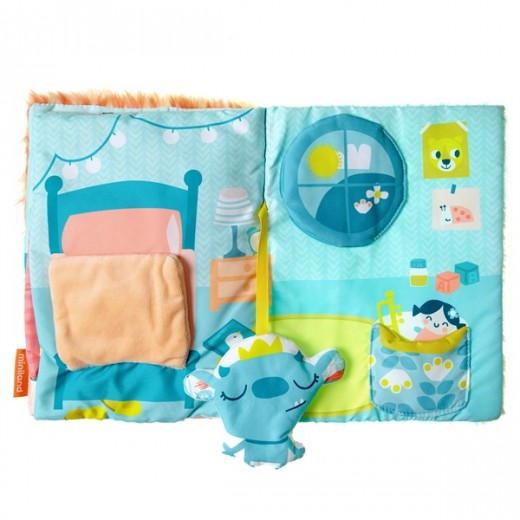 Перша навчальна книжка малюка Miniland Monster Telling