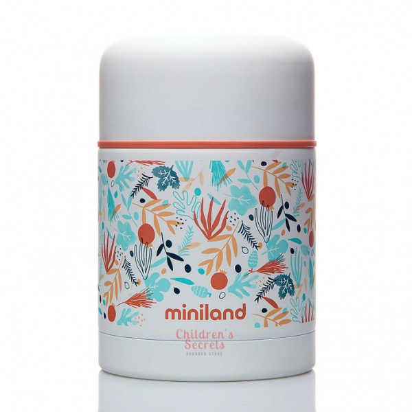 Термос пищевой Miniland Silky Food Mediterranean 600 мл