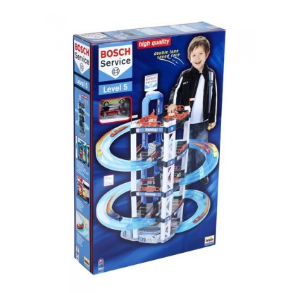 Дитяча автостоянка Bosch з 5 рівнями, з 2 машинками