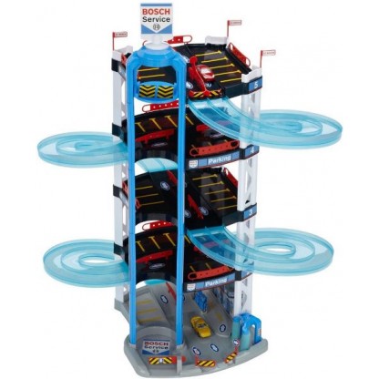 Дитяча автостоянка Bosch з 5 рівнями, з 2 машинками