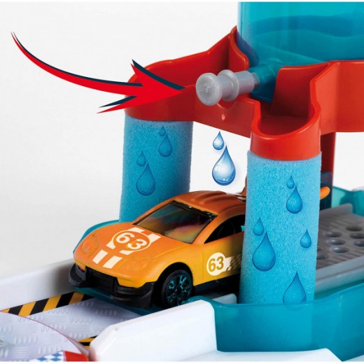 Детская автостоянка Bosch Car Service „Helix“, с 2 машинками