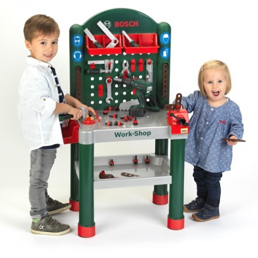 Дитяча майстерня з 79 частин Bosch Дитяча майстерня з 79 частин Bosch