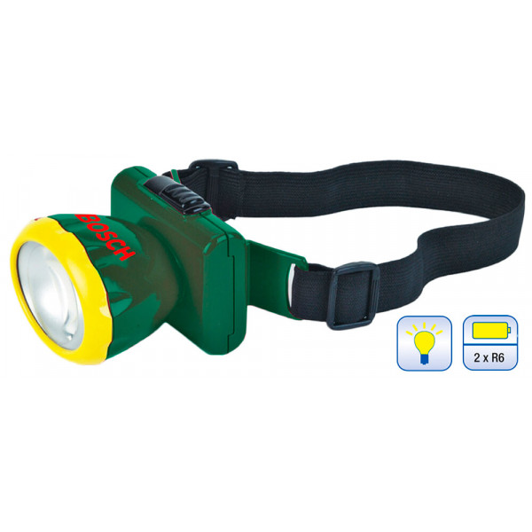 Детский фонарь на голову цветной Bosch